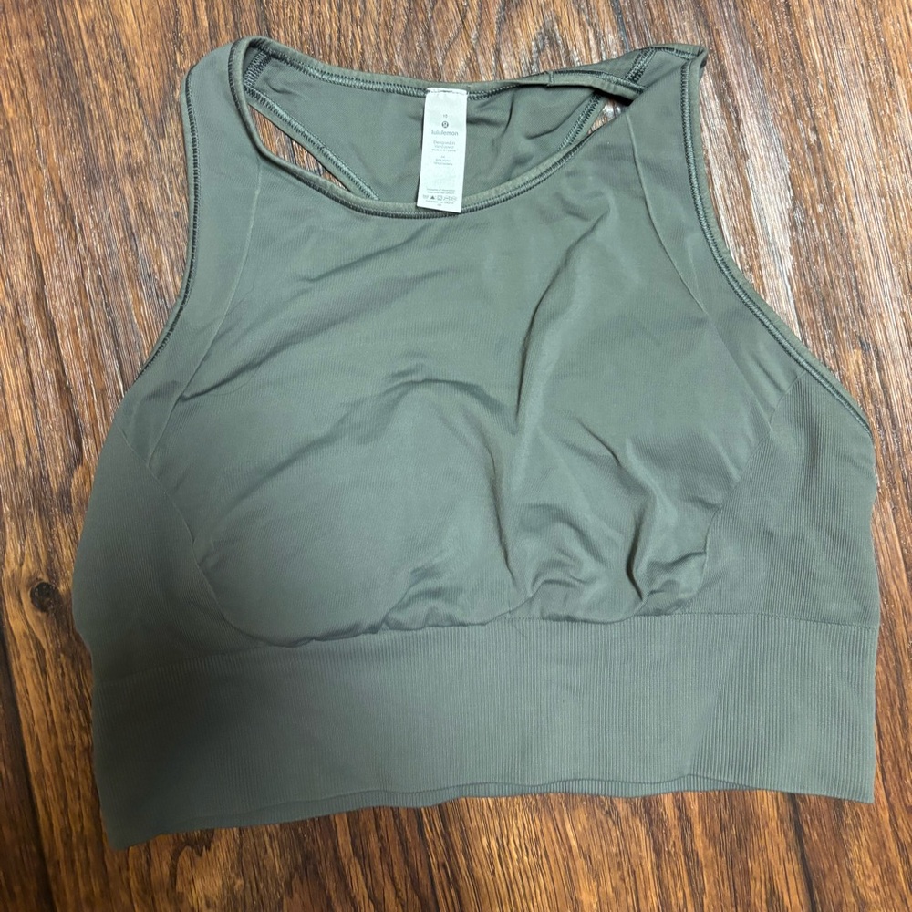 Green Lululemon Tank top